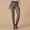 C, variant on Winter Dresses for Women 2025 - 220G Ladies Wearing Fake Flesh Through and Winter Skin Through Oversized Leggings with Fleece Hickened Cropped Pants - Black Free Size