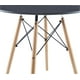 thumbnail image 3 of Mesa de Comedor Redonda Minimalista y Moderna Color Negro, 3 of 4