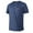 Blue, variant on WIZUTIZ Mens Quick Dry Workout Shirts Breathable Casual Short Sleeve T-Shirts Running Athletic Gym Tee Tops