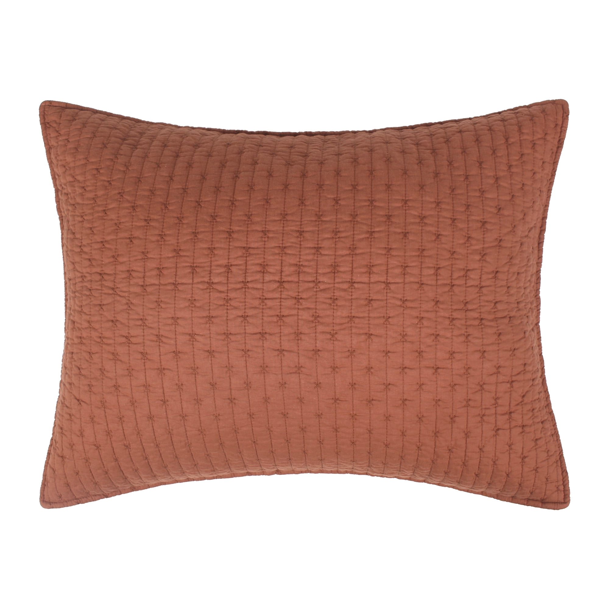 Levtex Home - Cross Stitch Adobe Quilt Set - 100% Cotton - Full/Queen Quilt (88x92in.) + 2 Standard Shams (26x20in.) - Reversible - Cotton Fabric