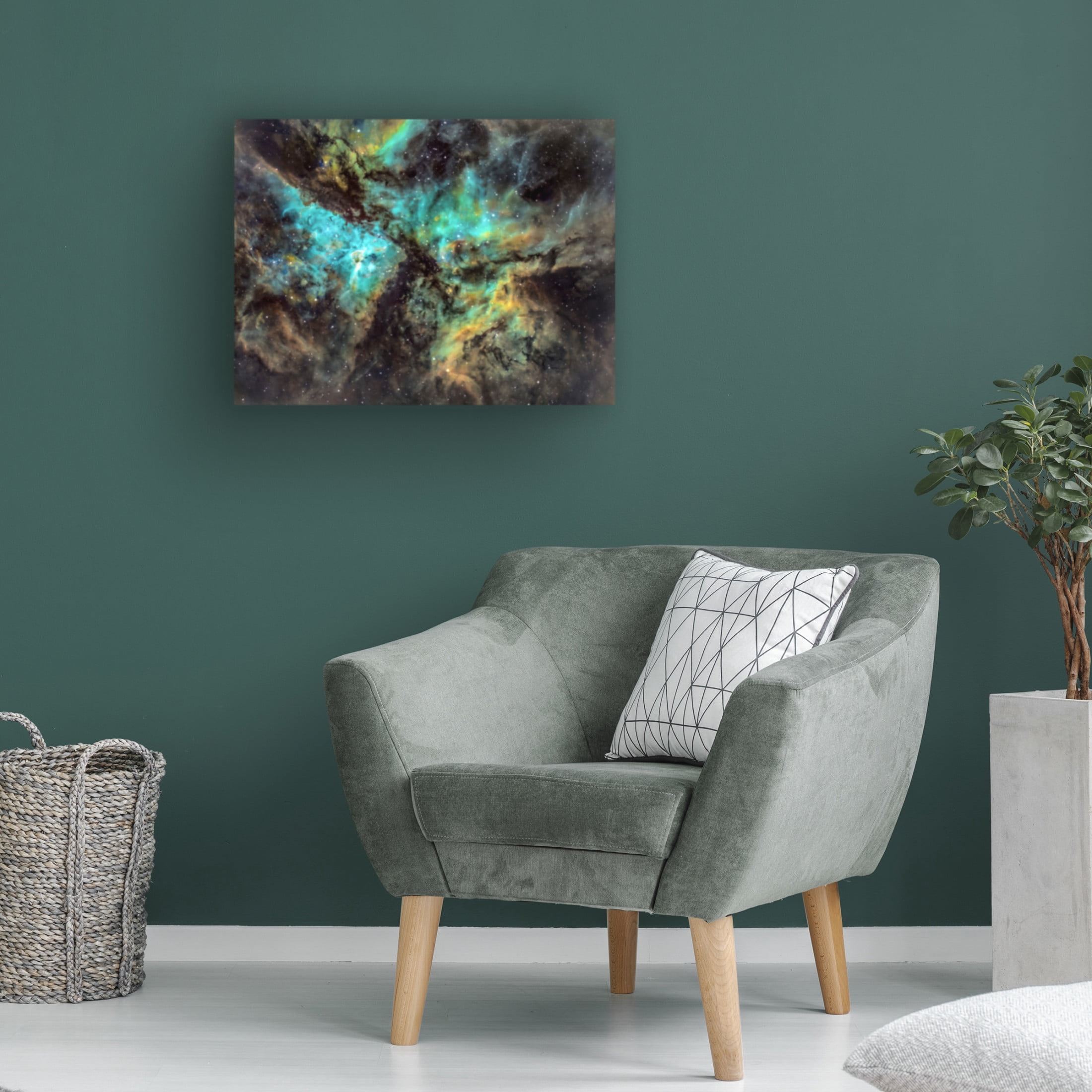 Trademark Fine Art TaranSohal The CORE Canvas Wall Art