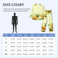 thumbnail image 4 of Yiaed Sunflowers On A Yellow Background Print Men’s Pajamas Set - Long Sleeve Button Down Sleep Shirt and Pajama Bottoms Sleepwear Set Mens Pjs Sets Men's Pajama Bottoms-X-Large, 4 of 7