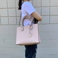thumbnail image 2 of Michael Kors Mercer 30S0Gm9T7L Large Convertible Leather Tote Bag In Soft Pink, 2 of 2
