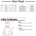 thumbnail image 3 of Dress for Women Square Collar Short Sleeve Ruffle Sweet Dress Solid Adjustable Lacing Summer A Line Swing Mini Dress, 3 of 7