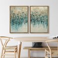 thumbnail image 3 of IDEA4WALL Framed Canvas Print Wall Art Set Blue & Green Pastel Colorful Fragments Abstract Modern Art Bohemian Minimalism Multicolor Wall Decor Artwork for Bedroom, Office - Natural 16"x24"x2, 3 of 5