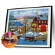 thumbnail image 2 of Cuadros Decorativos Kit de póster de carruaje de nieve 5D con pintura de diamante de taladro redondo completo hecho a mano DIY Sywqhk Nuevos Originales, 2 of 9