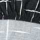 thumbnail image 5 of Funda elástica para silla de oficina, extraíble, lavable y antiarrugas. En blanco y negro, 5 of 9
