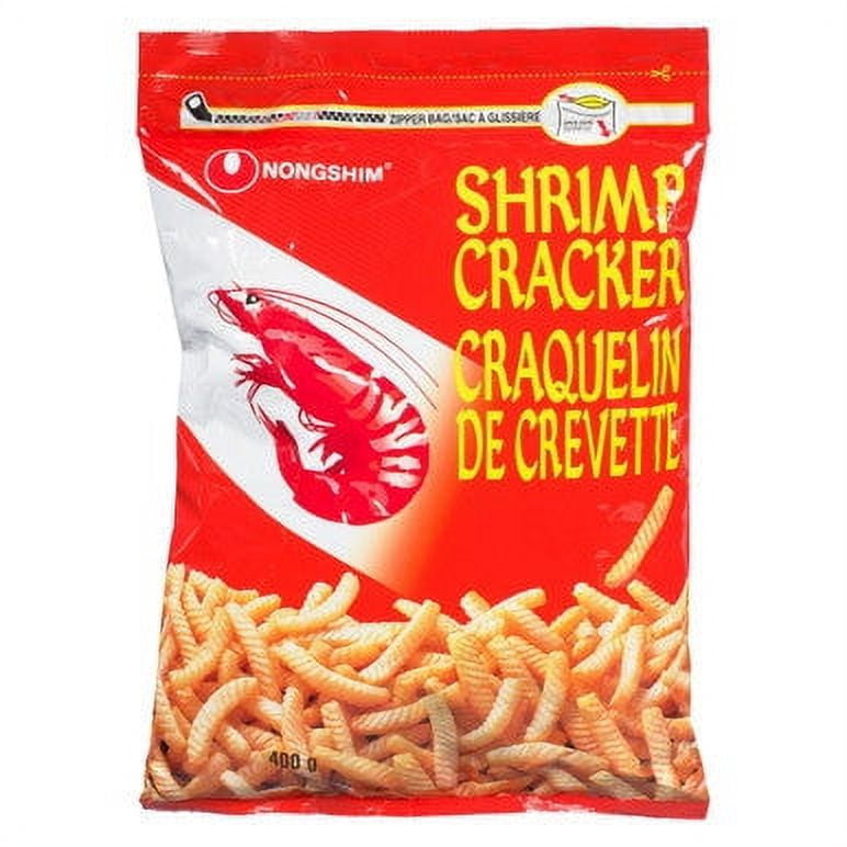 (2 pack) Nongshim Shrimp Cracker Big Size, 400g/14.10oz {Imported from Canada}