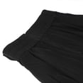 thumbnail image 6 of Bohemian Maxi Skirt for Women Elastic High Waist Side Slit Irregular Hem Flowy Long Skirt with Pockets, 6 of 7