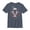 Navy Blue Heather, variant on Boy's Star Wars Boba Fett No Threats Only Promises  Graphic Tee Black Large