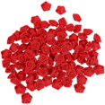 thumbnail image 1 of Craft Embellishments 100 Pcs Embroidered Ornament DIY Accessories Red Color 0.9x2.1cm for Fashion Design, 1 of 3