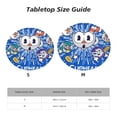 thumbnail image 6 of Game Cuphead Round Tablecloth Fitted Elastic Tablecloths Indoor Outdoor Table Cover Decor For Kitchen Picnic Party, 6 of 8