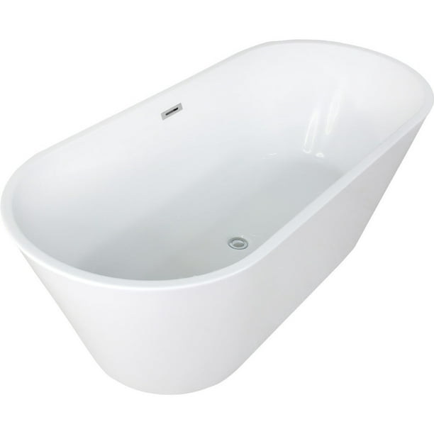 Tina Baño Lujo Rack and Pack Bañera Dubai Fibra de Vidrio 169x75.5x59 Cm