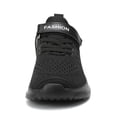 thumbnail image 6 of enyan Big Girls Sneakers Summer Breathable Lightweight Socks Shoes Soft Casual Sneakers Boy Running Shoes (Toddler/Little Kid/Big Kid) Black,13.5, 6 of 7