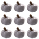 thumbnail image 1 of Cosecha Calabaza Ganchillo Calabazas Punto Otoño para Bodas (gris), 1 of 4