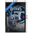 thumbnail image 3 of NFL Tennessee Titans - Helmet 18 Wall Poster, 14.725" x 22.375", Framed, 3 of 5