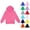 Hot Pink, variant on Kids Hoodie Long-Sleeve Hooded Sweatshirt Lightweight, Comfortable Pullover Hoodie for Boys and Girls,10,Black