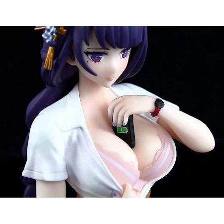 ACGN Figure 22cm Anime Cartoon Game Genshin Impact General Thunder Character Bouti
