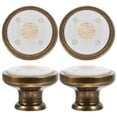 thumbnail image 1 of OULII 4pcs Cabinet Knobs Durable Single Handles For Kitchen Wardrobe And Furniture Stylish Home Hardware Upgrade, 1 of 5