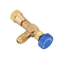 thumbnail image 2 of Filfeel Flow Control Valve, Durable 1/4 Flow Control Valve , Refrigerant Charging Hose For Refrigerant Charging Hose R22 Flow Control Valve, 2 of 8