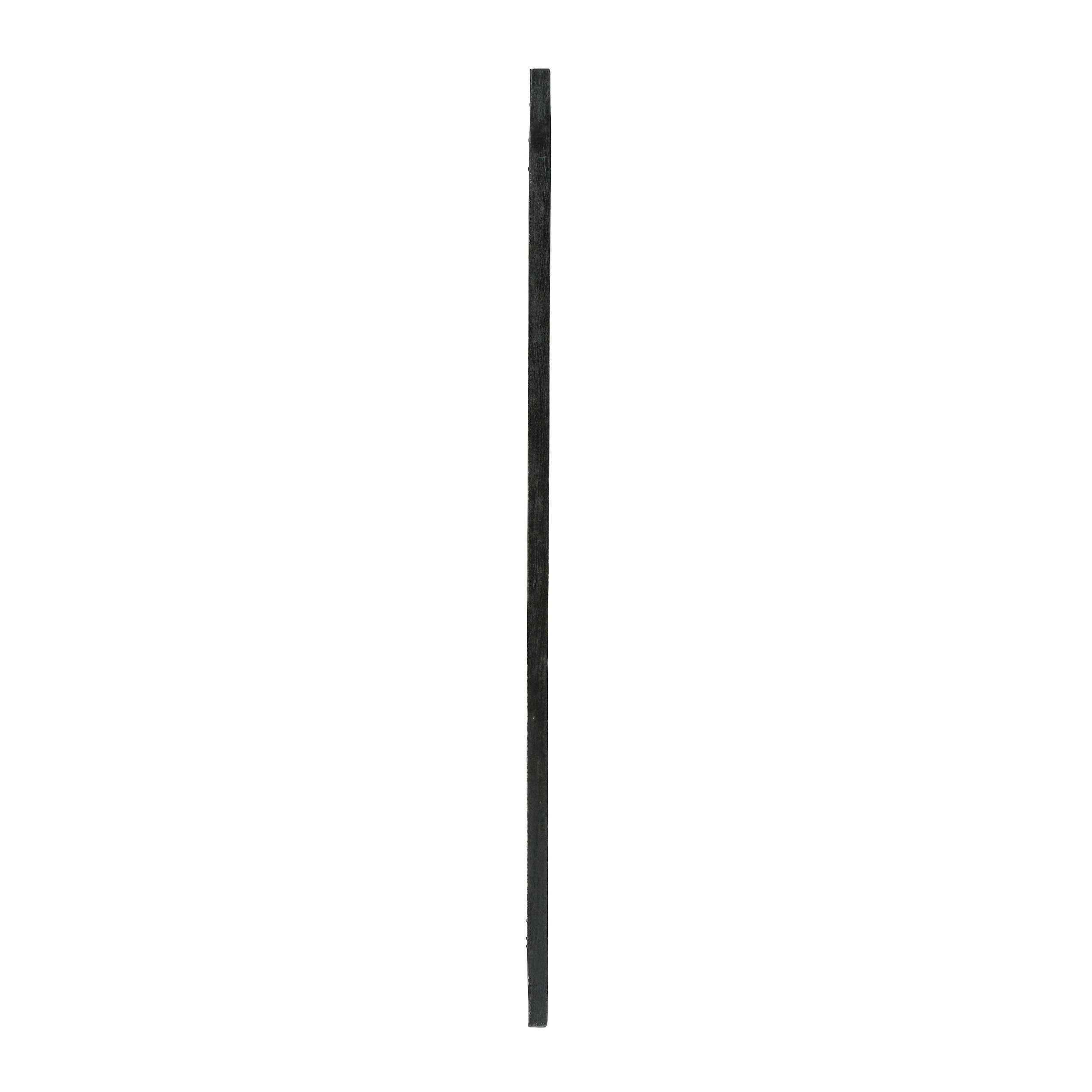 Noble House Froid Rustic Handcrafted Mango Wood Full Length Standing Mirror, Black and Brown