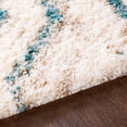 thumbnail image 6 of Mark&Day Area Rugs, 8x10 La Grange Modern Shag Aqua Area Rug, Blue Grey Beige Carpet for Living Room, Bedroom or Kitchen (7'10" x 10'), 6 of 6