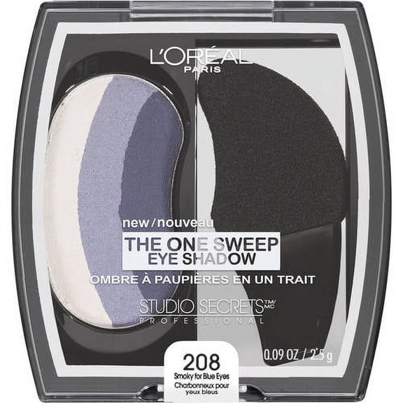 L'Oreal Paris Studio Secrets The One Sweep Eye Shadow - 208 Smoky for Blue Eyes