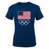 Team USA Olympic Games "Flag & Ring" Navy Women's T-shirt