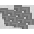 thumbnail image 1 of Ahgly Company Indoor Rectangle Patterned Silver Gray Area Rugs, 7' x 10', 1 of 6