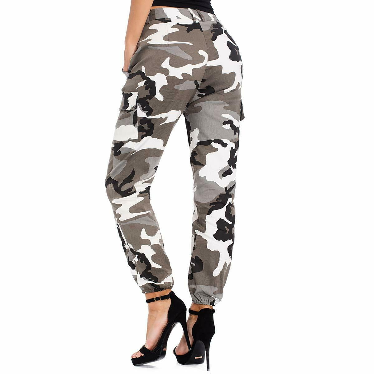 ladies camo joggers