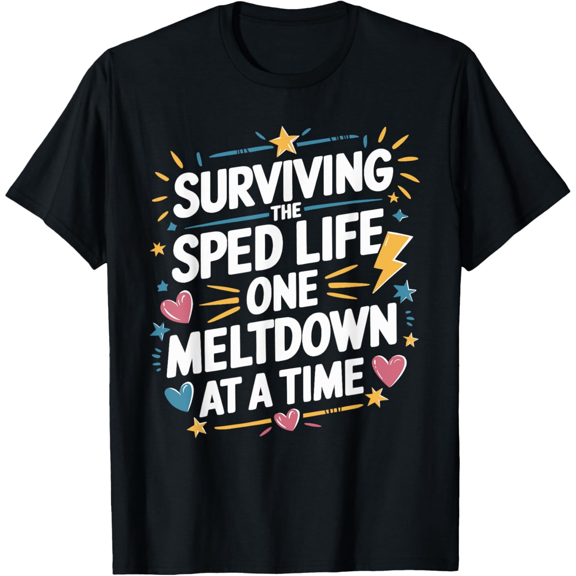 True Vibe Special Education Teacher Design For Sped Teacher Educator T-Shirt