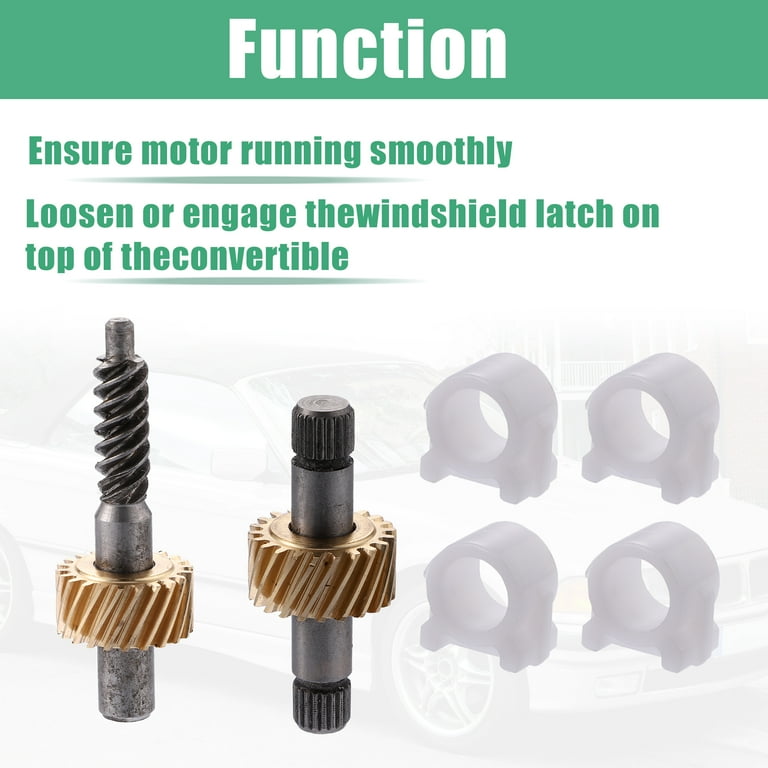 1 Set Convertible Top Latch Motor Gear Repair for BMW Z4 E36
