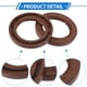 thumbnail image 5 of Sellos de aceite universales de Bargains únicos TC de doble labio con anillo de sellado de resorte de acero para ejes rotativos de alta presión de goma FKM marrón 2 piezas 40x60x7mm, 5 of 7