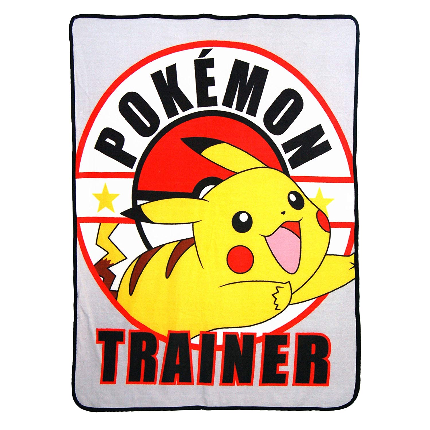 Super Soft Throws Pokemon Pikachu Trainer New 45x60" Blanket