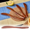 thumbnail image 5 of Wooden Dinner Knife Polished Cake Knife Reusable Dinnerware Kitchen Gadgets for Home Kitchen Picnic Restaurant, 5 of 5
