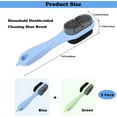 thumbnail image 5 of 2Pack Shoe Cleaner Brushes Soft Bristle Cleaning Shoes Scrubber Double-Sided Shoe Brush, 5 of 5