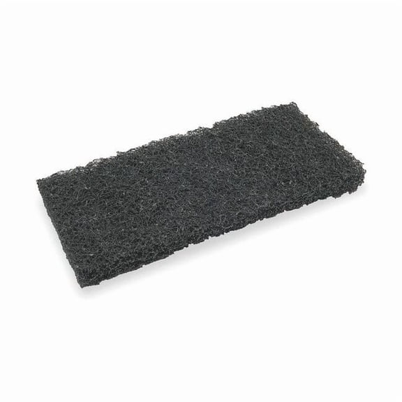 Tough Guy Cleaning Pad,10in L,Black,4 1/2 in W,PK5 280193
