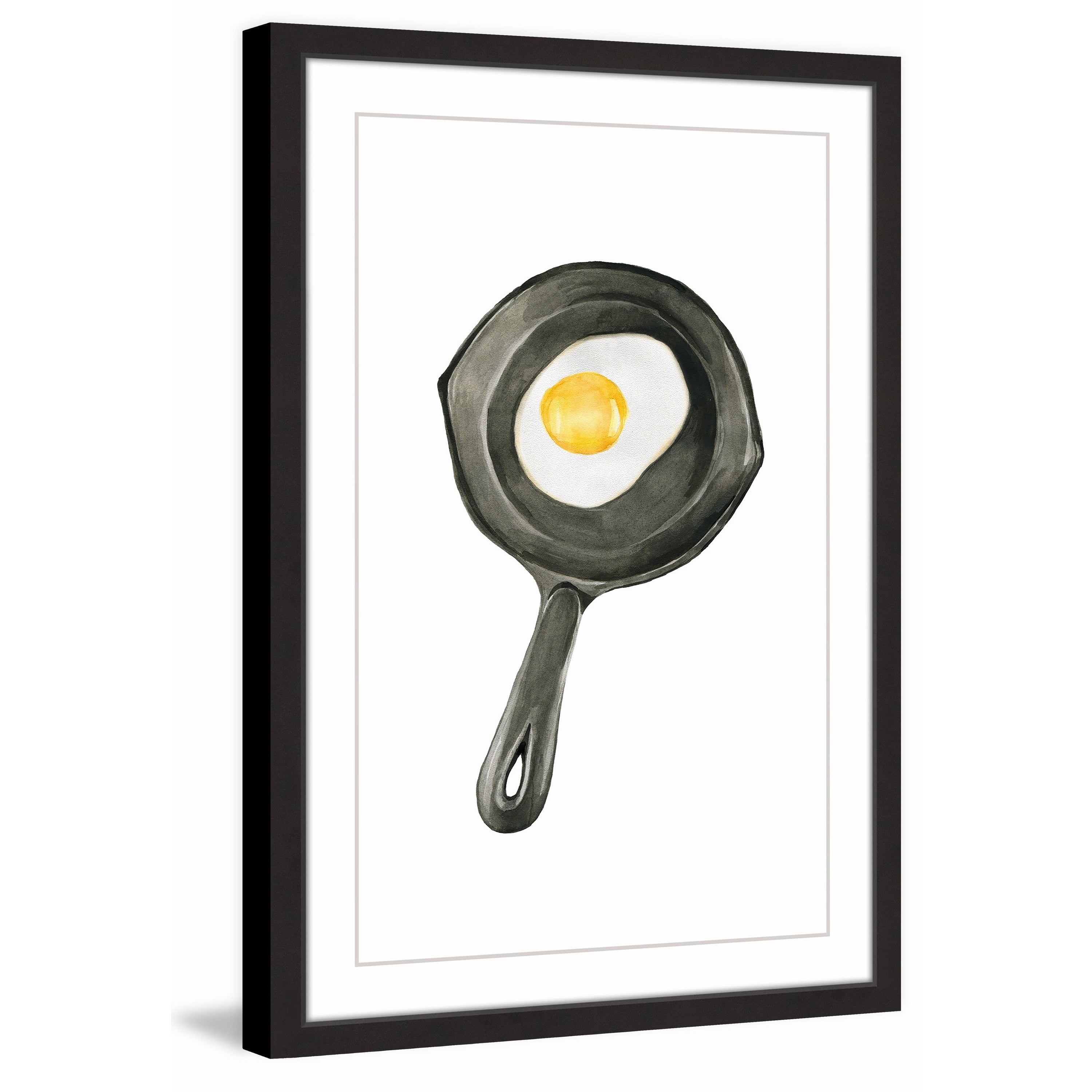 "Morning Eggs" Framed Painting Print