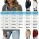 thumbnail image 3 of Camisas de encaje,Sudadera informal con capucha para mujer, blusa con cuello abotonado, top holgado de poliéster, abrigo cálido de manga larga para el hogar, sopatenor, 3 of 8