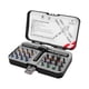 thumbnail image 1 of Kit de destornilladores de trinquete para bricolaje, puntas de destornillador, juego de trinquete de reparación profesional 33 piezas, 1 of 6