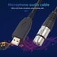 thumbnail image 5 of Cable de audio Cable de micrófono USB, USB a XLR de 3 pines, adaptador de Cable, Cable convertidor para micrófono, Karaoke, canto, 5 of 7