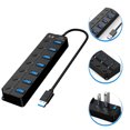 thumbnail image 2 of 7 Port USB Splitter Hub Multiple USB Ports for Laptop Computer, 2 of 8