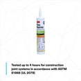 thumbnail image 2 of 3M Fire Barrier Silicone Sealant 2000+, Gray Color, Elastomeric, Ready-To-Use, Single-Component, Neutral-Cure, 10.3 fl oz Cartridge, 2 of 10