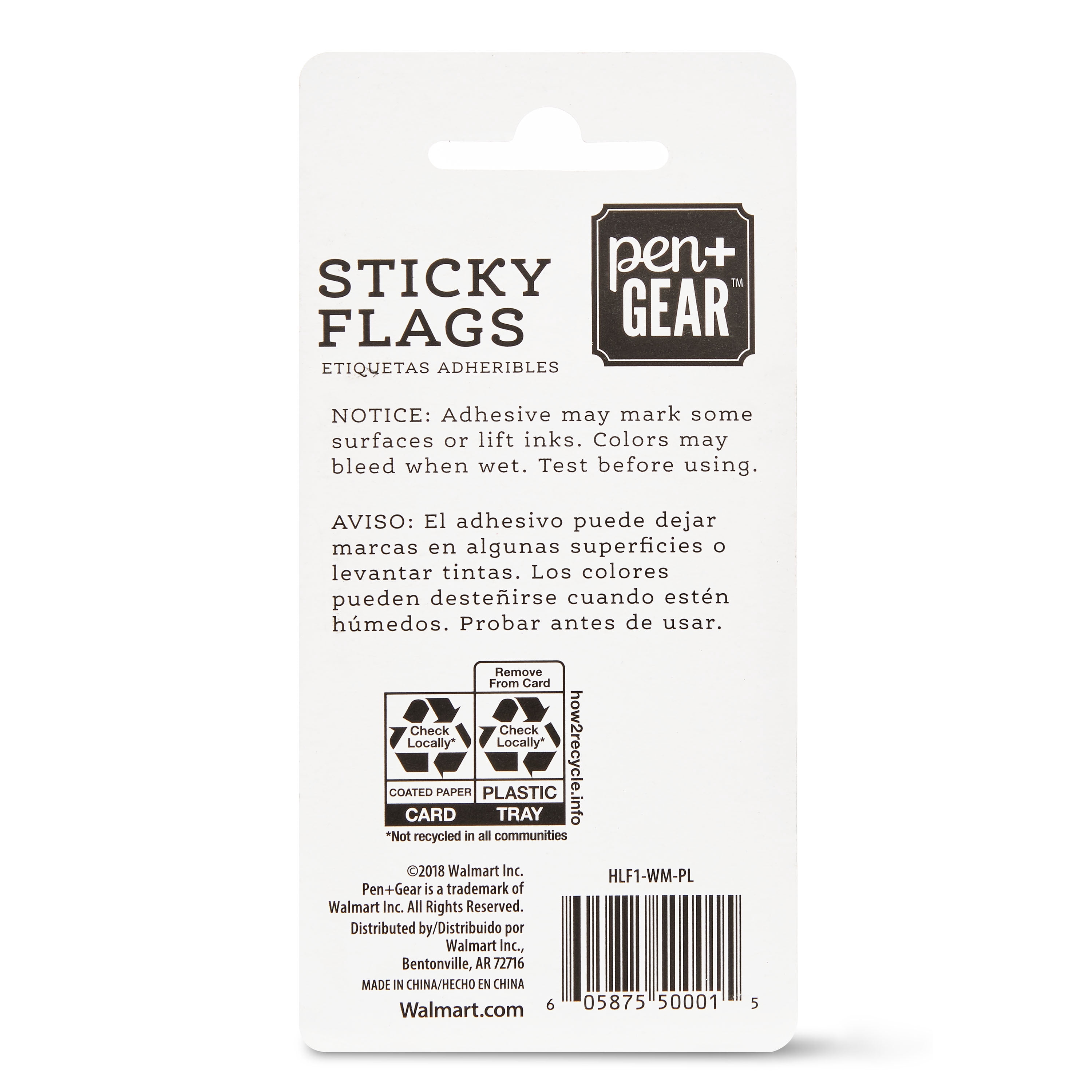 Pen + Gear Sticky Flags, 5 Pads, 100 Flags