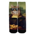 thumbnail image 4 of Function - Custom Mona Lisa Face Dog Cat Person Circle Game Fashion Socks, 4 of 5