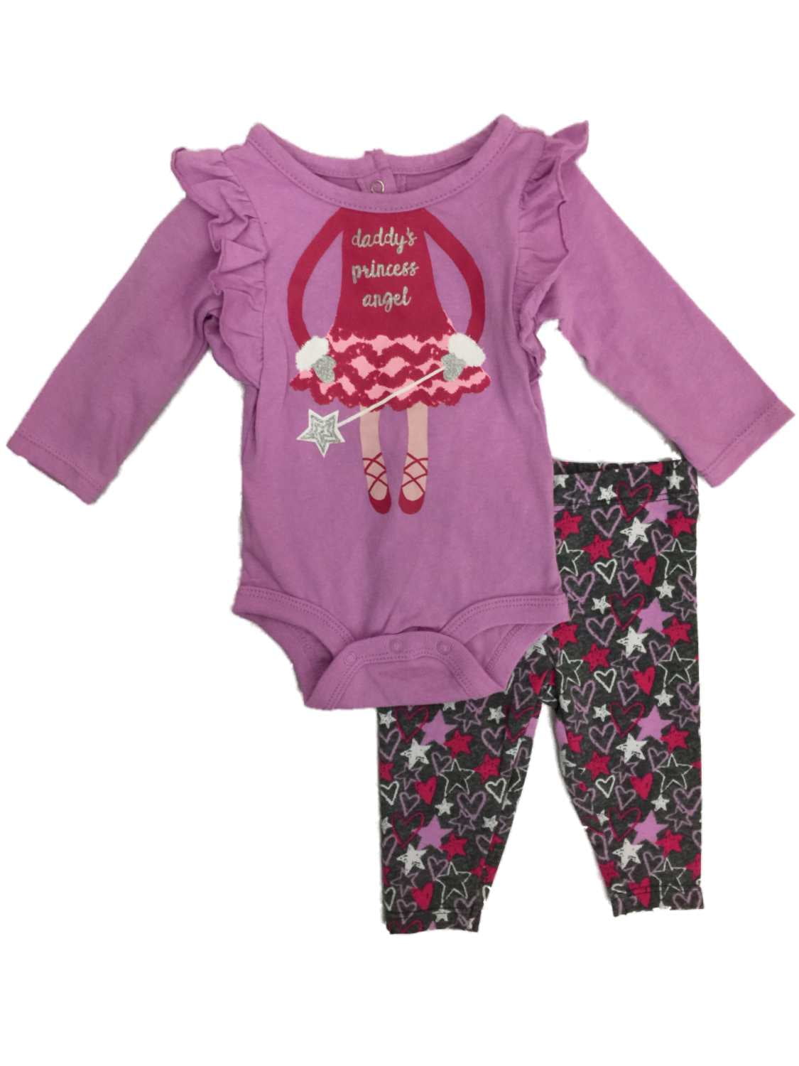purple infant leggings