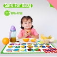 thumbnail image 2 of Manteles individuales SpriteGru para niños, antideslizantes, lavables y reutilizables, 6 unidades, 2 of 7
