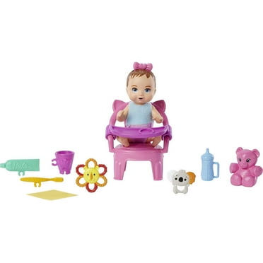 Barbie Skipper Babysitter First Tooth Playset with Doll and Accessories, Multicolor