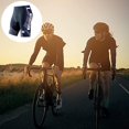 thumbnail image 3 of Pantalones cortos de ciclismo para hombre acolchados en 3D con mallas para montar en bicicleta de secado rápido brillar Electrónica, 3 of 5