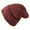 Red, variant on cfhntfmh Beanie Hat for Women Men Soft Warm Thicked Cuffed Winter Hats Ribbed Knit Slouchy Thermal Hats Beanies